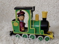 2005 Postman Pat Greendale Rocket Train Ajay Figure Friction Powered toy cbbc