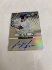 2013 Panini Prizm Perennial Draft Picks Autograph Silver Andy Burns (#87)