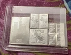 Valcambi CombiBar & Maple Flex 999.9 Fine Silver 17.996 Grams•8 Units🇨🇭🇨🇦⭐️