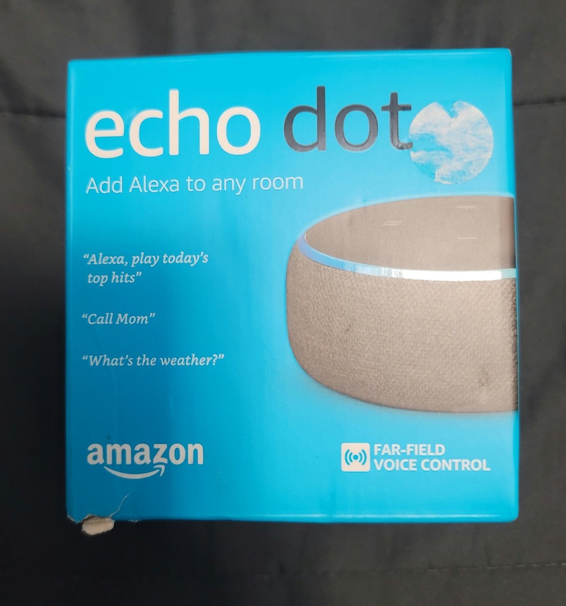 Amazon Echo Dot (3rd Generation) Smart Speaker - Charcoal for sale