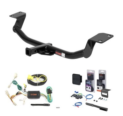 2009 - 2013 Toyota Matrix Curt 1-1/4'' Class 2 Trailer Tow Hitch + 5-Flat Wiring 
