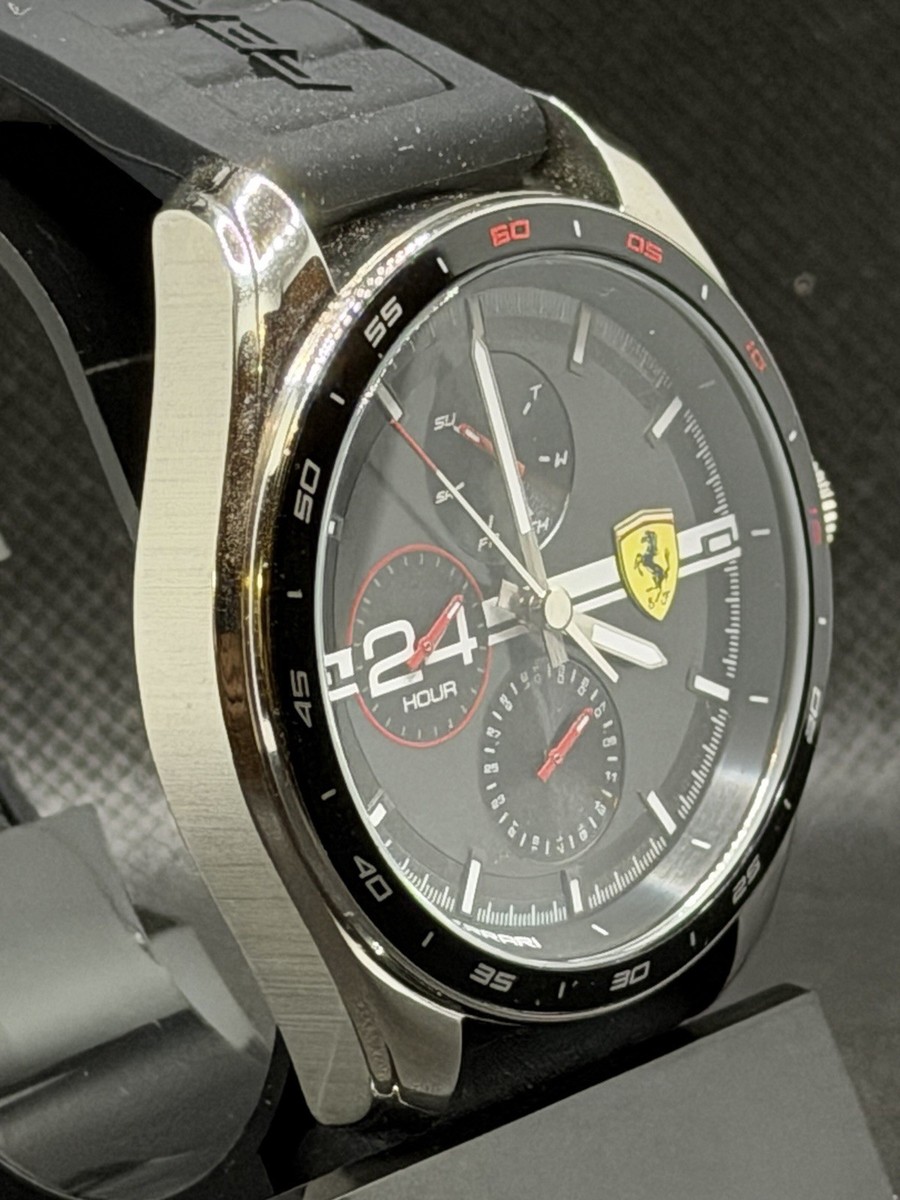 Ferrari Speedracer Watch Set SF.47.1.27.0540 w/ FXX K Model Car