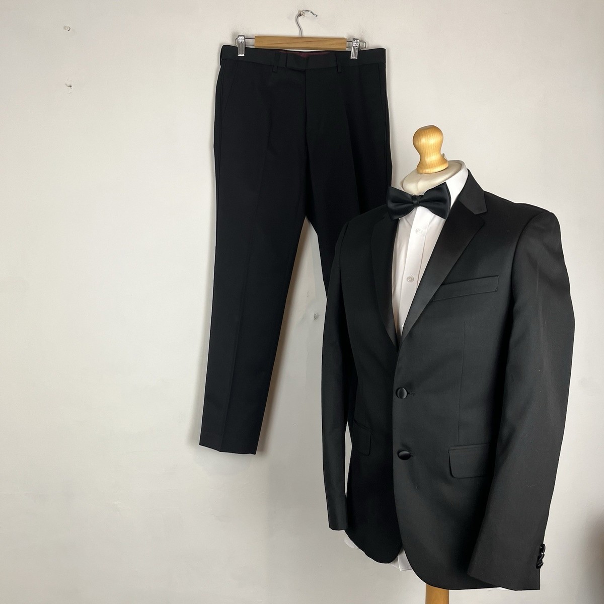 m&s black tie suit