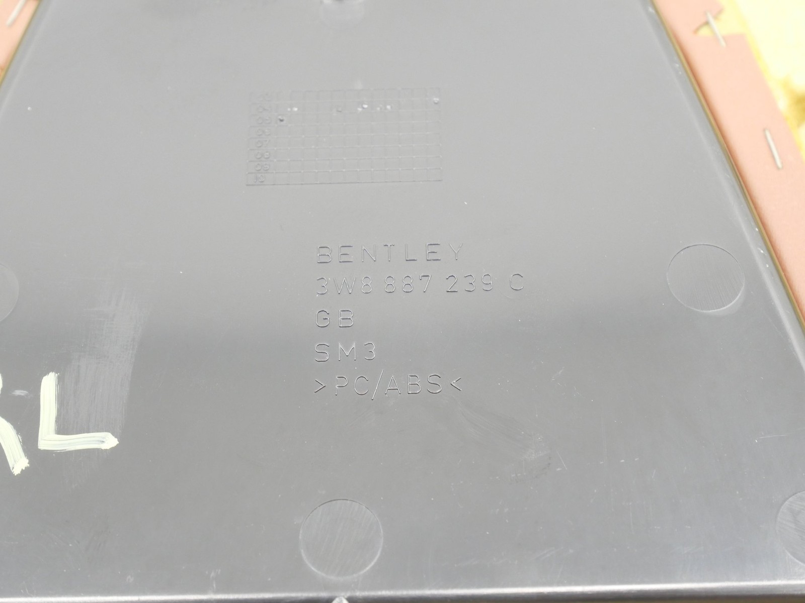 2005 Bentley Continental GT Rear Driver Parcel Shelf Trim Cover Panel Left OEM