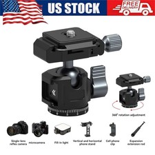 Camolo 360 Rotation Tripod Ball Head Camera Holder w/ Arca For Camera Mount Set