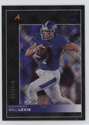 2023 Panini Chronicles Draft Picks Pinnacle Red /149 Will Levis Rookie RC 10b1