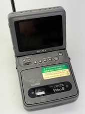 Sony GV-200 Video Walkman 8 Portable Tv/vcr Ntsc Color LCD Player Recorder Japan