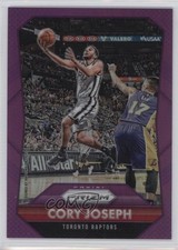 2015-16 Panini Prizm Purple Prizm 63/99 Cory Joseph #195 5l1
