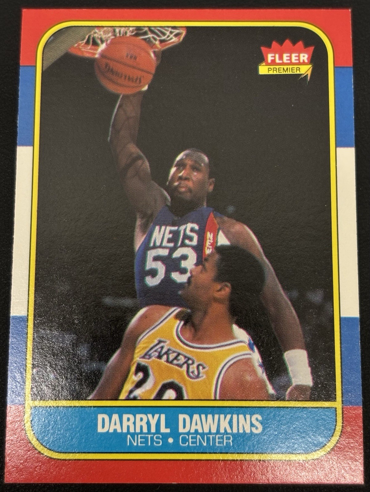 1986-87 Fleer - Darryl Dawkins #24