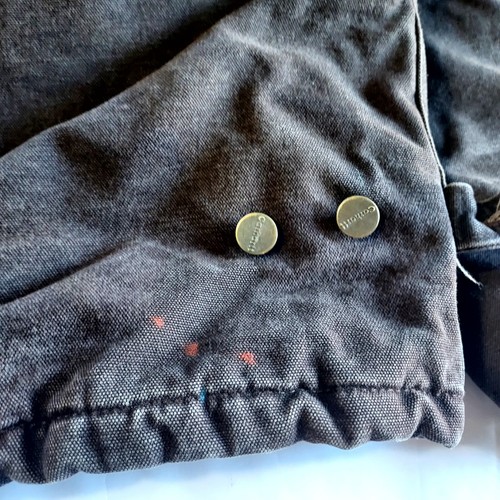 Vintage 2000s Y2k Carhartt J22 DKB Sz Large Detroit Workwear Arctic Brown Jacket by Carhartt, Size L, $200 - Photo 15