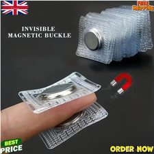 10Pcs Magnetic Fasteners for Sewing Invisible Metal Closures for Clothes Bags