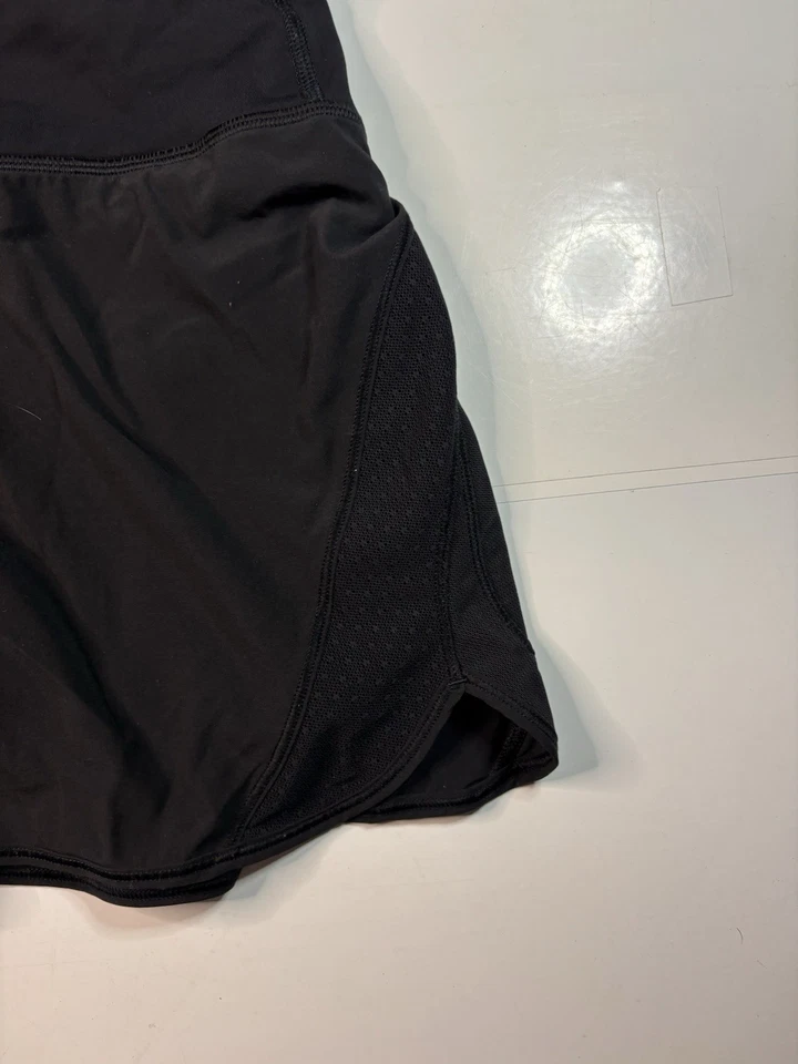 Falda de tenis negra Lululemon para mujer atlética tenis golf talla 8 pantalones cortos Foto 4 de 4
