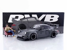Solido Porsche 911 964 Rwb Bodykit Coupe With American Diorama Figure 2016 1:18 1807517