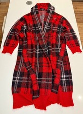 Alexander McQueen Tartan Check Robe Coat