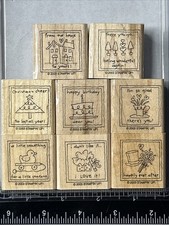 Stampin' Up Love Notes Rubber Stamps 2003 Special Occasions Mixed Themes