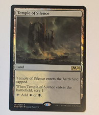 Temple of Silence *FOIL* NM MTG Magic EDH (256/357) Core Set 2020 **Startropic**