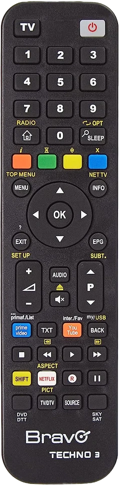 TELECOMANDO SPECIFICO DECODER I-CAN ADB 1110SH 1110SV SNOW 1110 DARK - Immagine 2 di 3