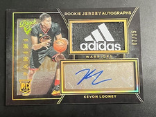 2015-16 PANINI BLACK GOLD KEVON LOONEY RC ADIDAS TAG PATCH AUTO AUTOGRAPH 07/25
