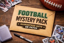 NFL Football Cards Mystery Pack! Guaranteed Auto Or Patch! DOWNTOWN CHANCE