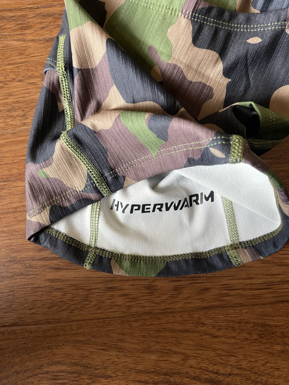 Nike Pro HyperWarm Hood Ski Mask  Balaclava Green Camo thumbnail 3