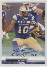 2023 Upper Deck CFL Auto Nic Demski #19 Auto g9x