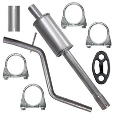 Mitteltopf Auspuff für Dacia Sandero Stepway 1 I 1.4 1.6 Schrägheck 2WD