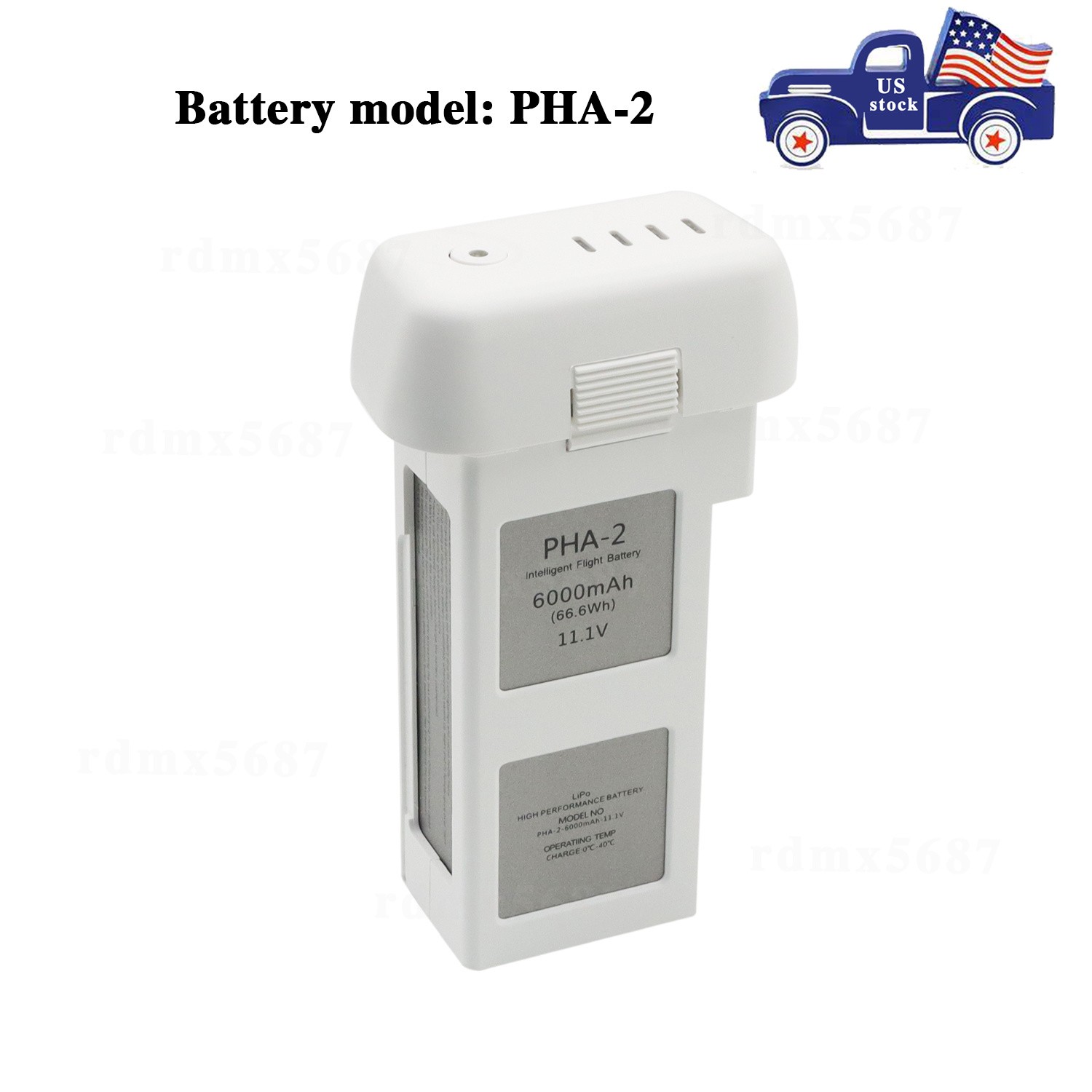 6000mAh new Battery PHA-2 for Phantom 2, DJI Phantom 2 Series RC Drone