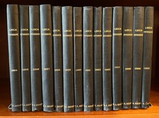 Leica Fotografie magazine set, 1955-1968, in English, pristine condition.
