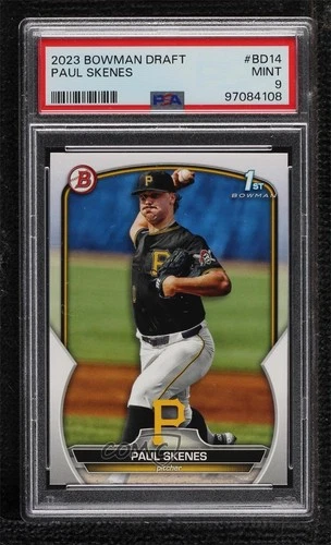 2023 Bowman Draft Paul Skenes #BD-14 PSA 9 MINT
