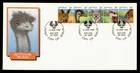 DR WHO 1986 AUSTRALIA FDC WILDLIFE STRIP R66861