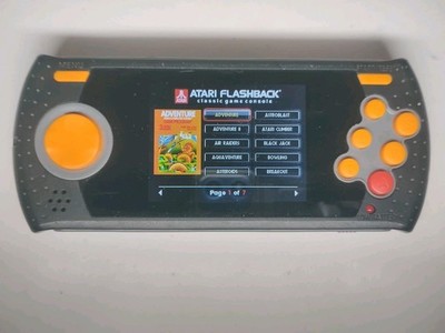 Atari Flashback Portable Black Handheld Console - Works 60 Built In Games