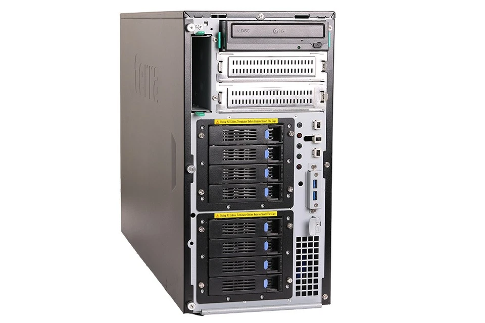 Chenbro SR10782 Standalone Server Chassis inkl. 8x LFF Backplane & PSU - Bild 2 von 4