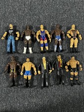 Lot of 10 WWE Wrestling Action Figures Mixed Wrestlers Jakks