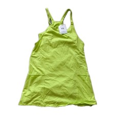 Dopamine Dressing Active Romper XS Green Travel Dress Pockets Exercise Dress