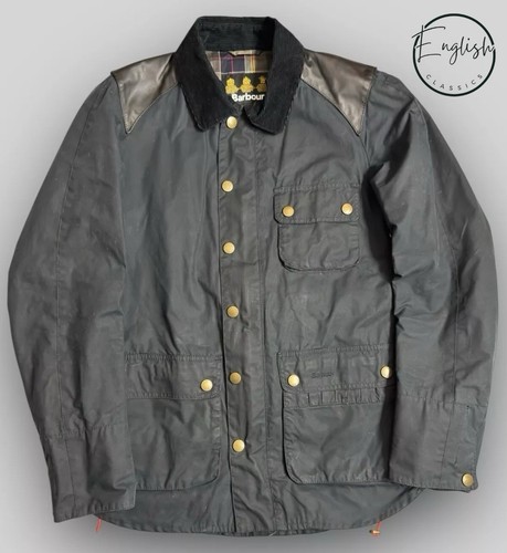 Barbour Casting Wachsjacke Herren Large Navy
