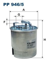 Kraftstofffilter Filtron PP 946 5 FÜR Jeep Treibstofffilter