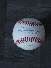 ANDREW SUSAC AUTOGRAPHED BASEBALL ON A1010 S BLEMISH BALL.GIANTS.