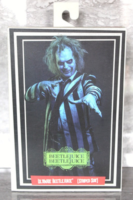 Neca Ultimate Beetlejuice (Striped Suit) Figure New in Box