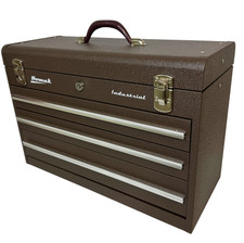 Homak Industrial Portable Toolbox 20 Three-drawer Friction Toolbox Homak Industrial Portable Toolbox 20 Three-drawer Friction Toolbox