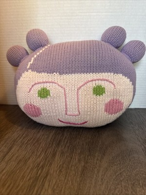 Blabla Knit Girl Doll Plush Stuffed Plush Pillow- Pre Owned