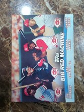 2000 Topps Big Red Machine Joe Morgan Ken Griffey Jr. Barry Larkin Johnny Bench