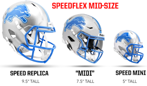 Mini Speedflex Speedflex Helmet Riddell SpeedFlex Mid-Size Iowa Hawkeyes Collectible ...