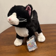       Webkinz Black and White Cat 2026 NEW with UNUSED code RARE 