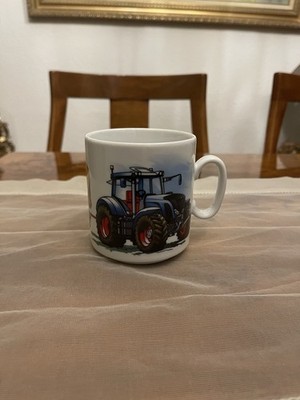 Personalisierte Traktor-Tasse    Design Kaffebecher mit Namen  Leander   Neu