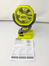 Ryobi Pcf02b One Cordless 4 Inch Portable Clamp Fan - New