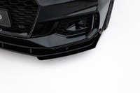 Frontlippe Passend FüR Audi RS5 Coupe / Sportback F5 Schwarz Matt + Hochglanz Fl