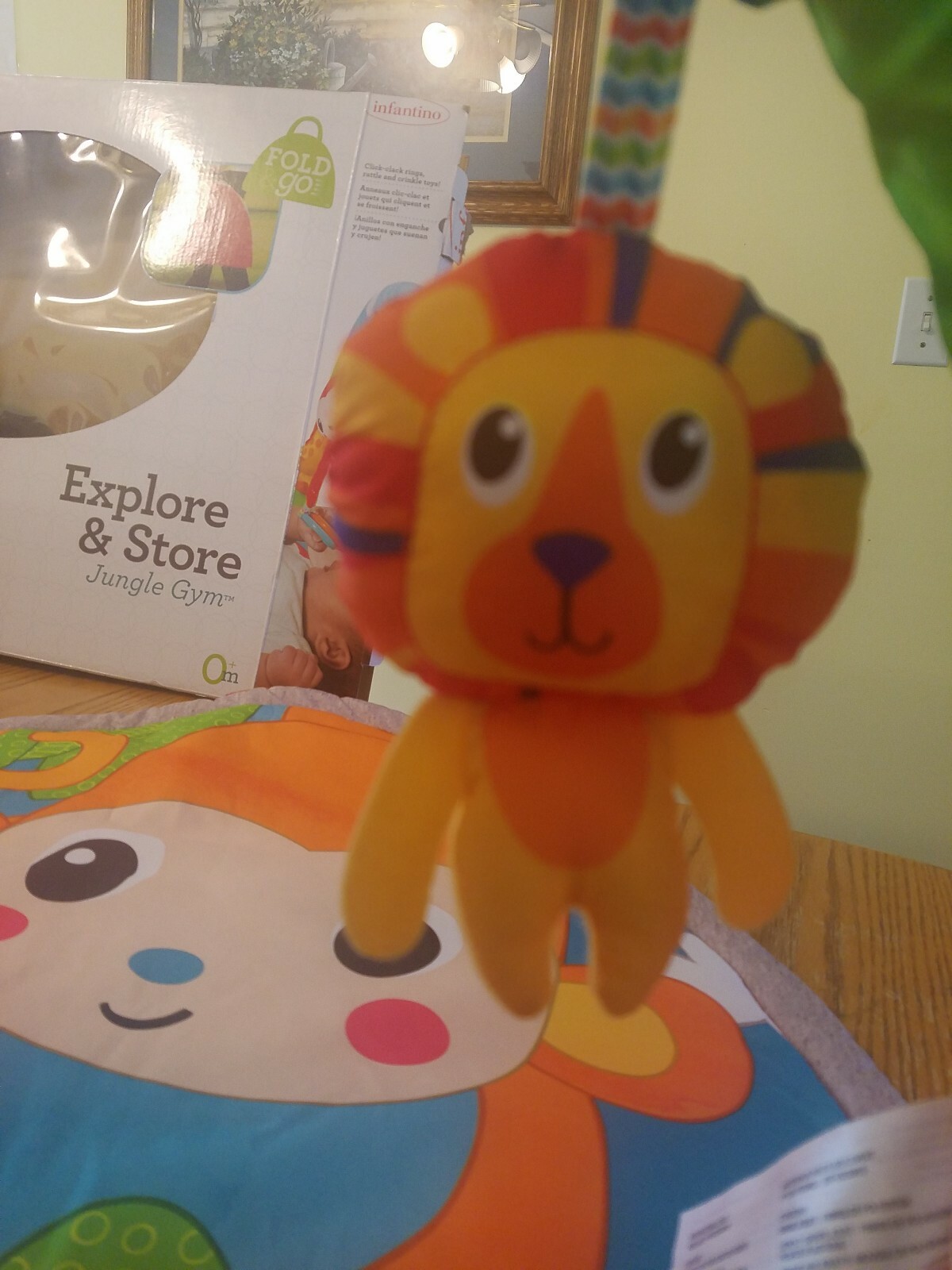 infantino explore and store jungle gym