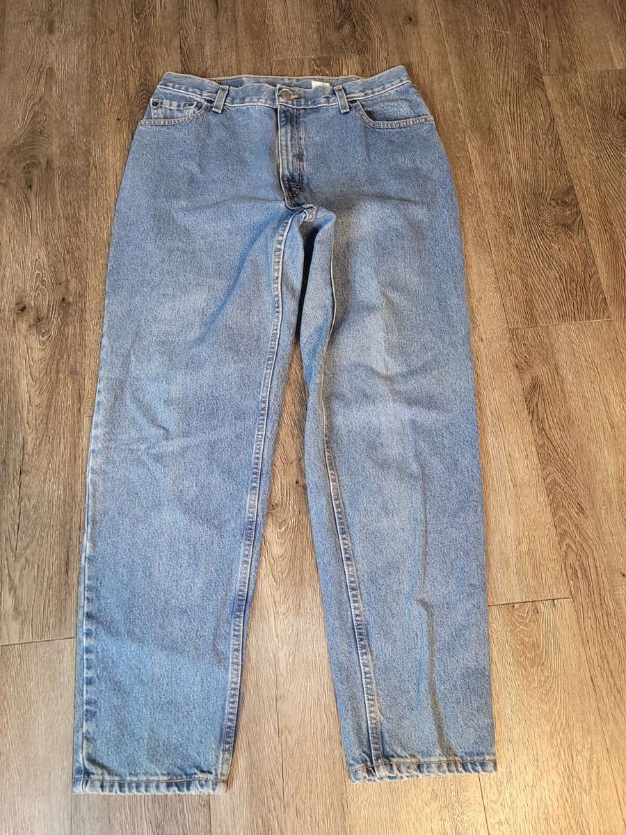 Vintage Levi's 550 Relaxed Fit Tapered Leg Mom Jeans 16 MIS M