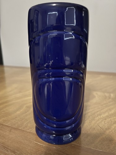Tiki Mug Dark Blue Ceramic  - Photo 2/3