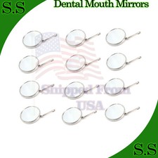 Box Of 12 Mouth Mirrors 5 Dentist Dental Instruments